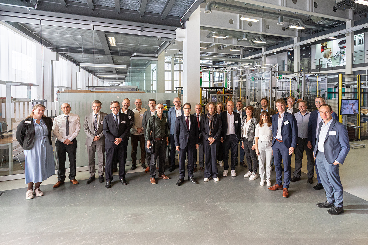 Dänische Delegation am Fraunhofer IPA