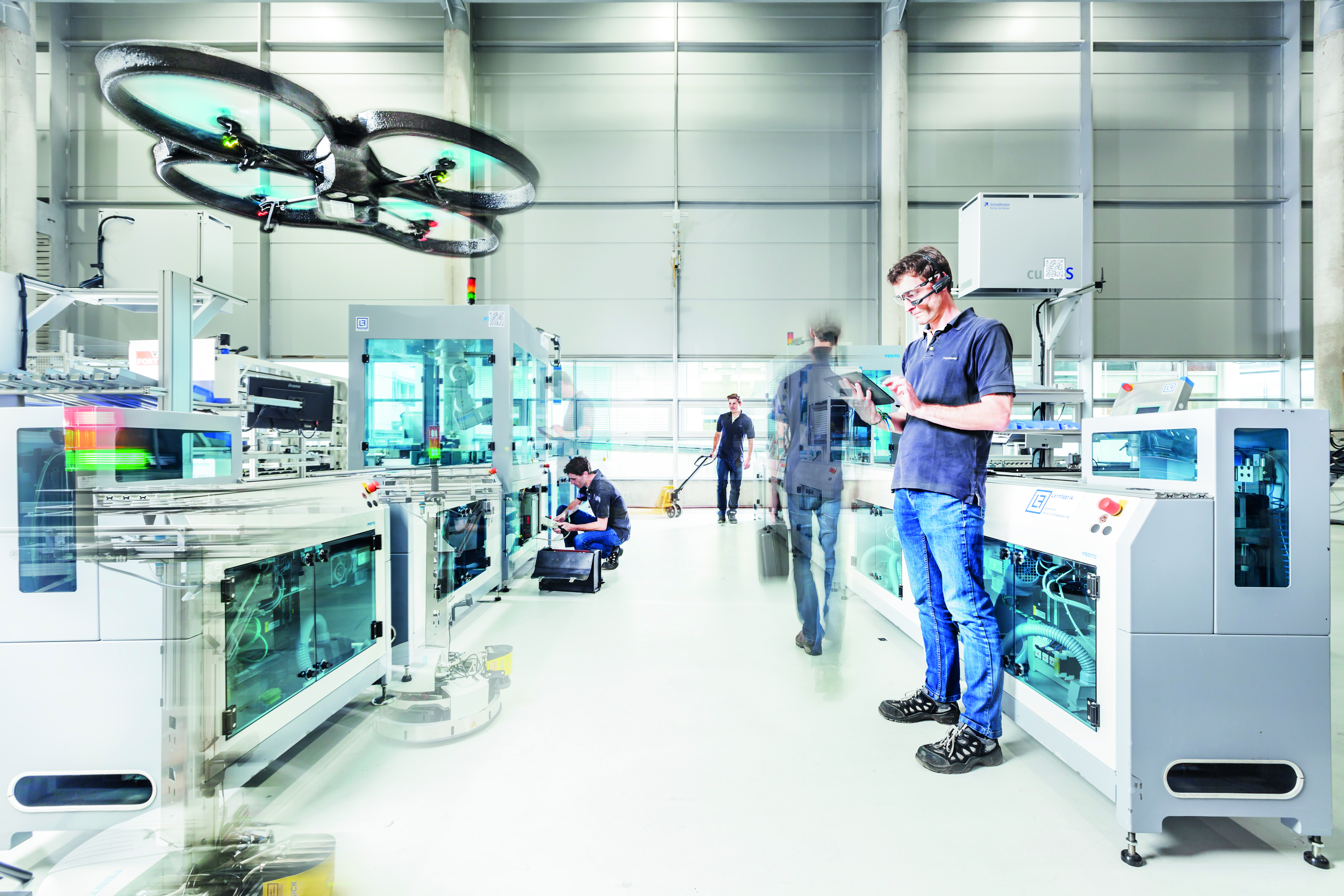 Smart Manufacturing im Applikationszentrum Industrie 4.0