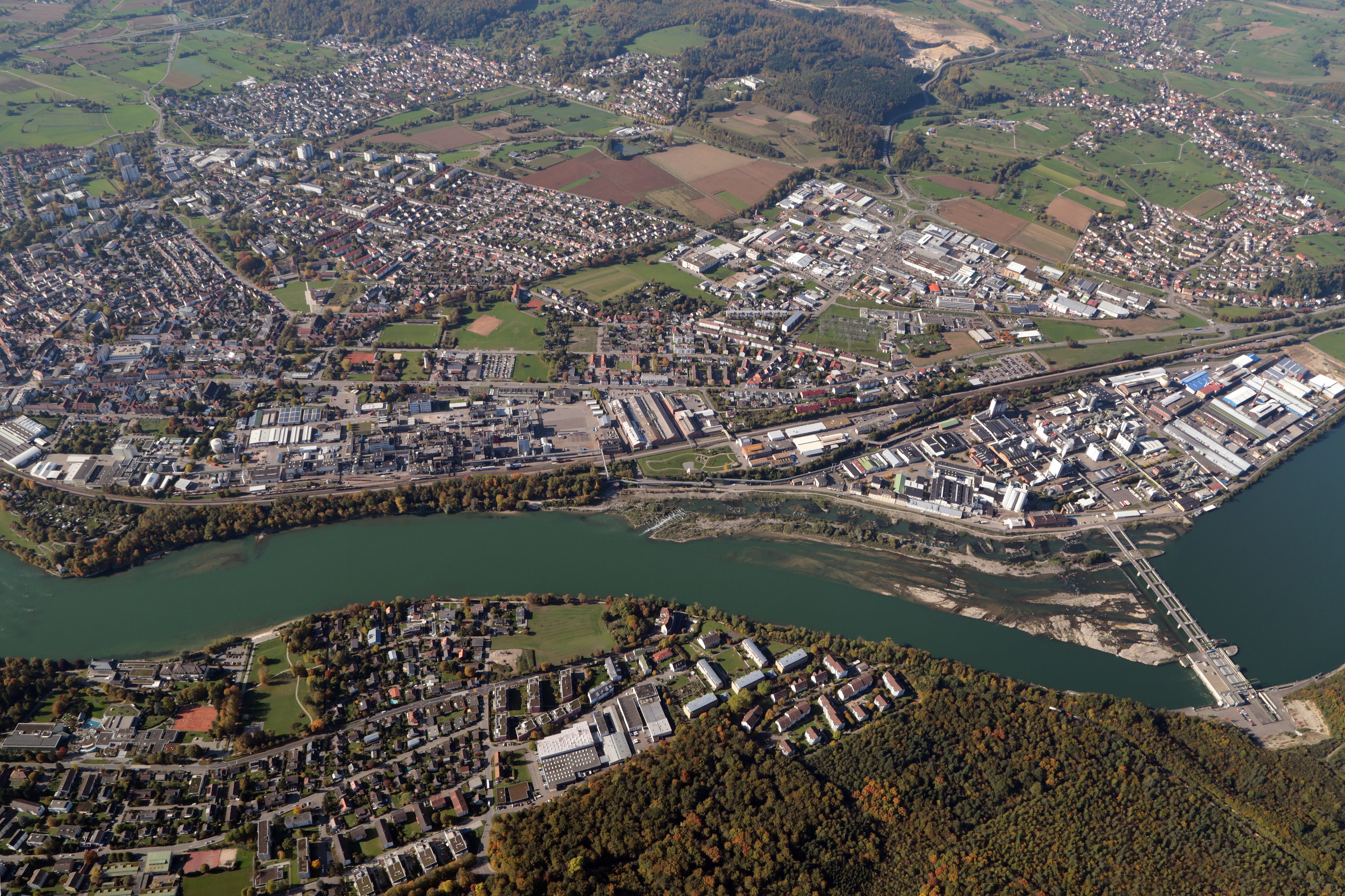 Luftbild Rheinfelden
