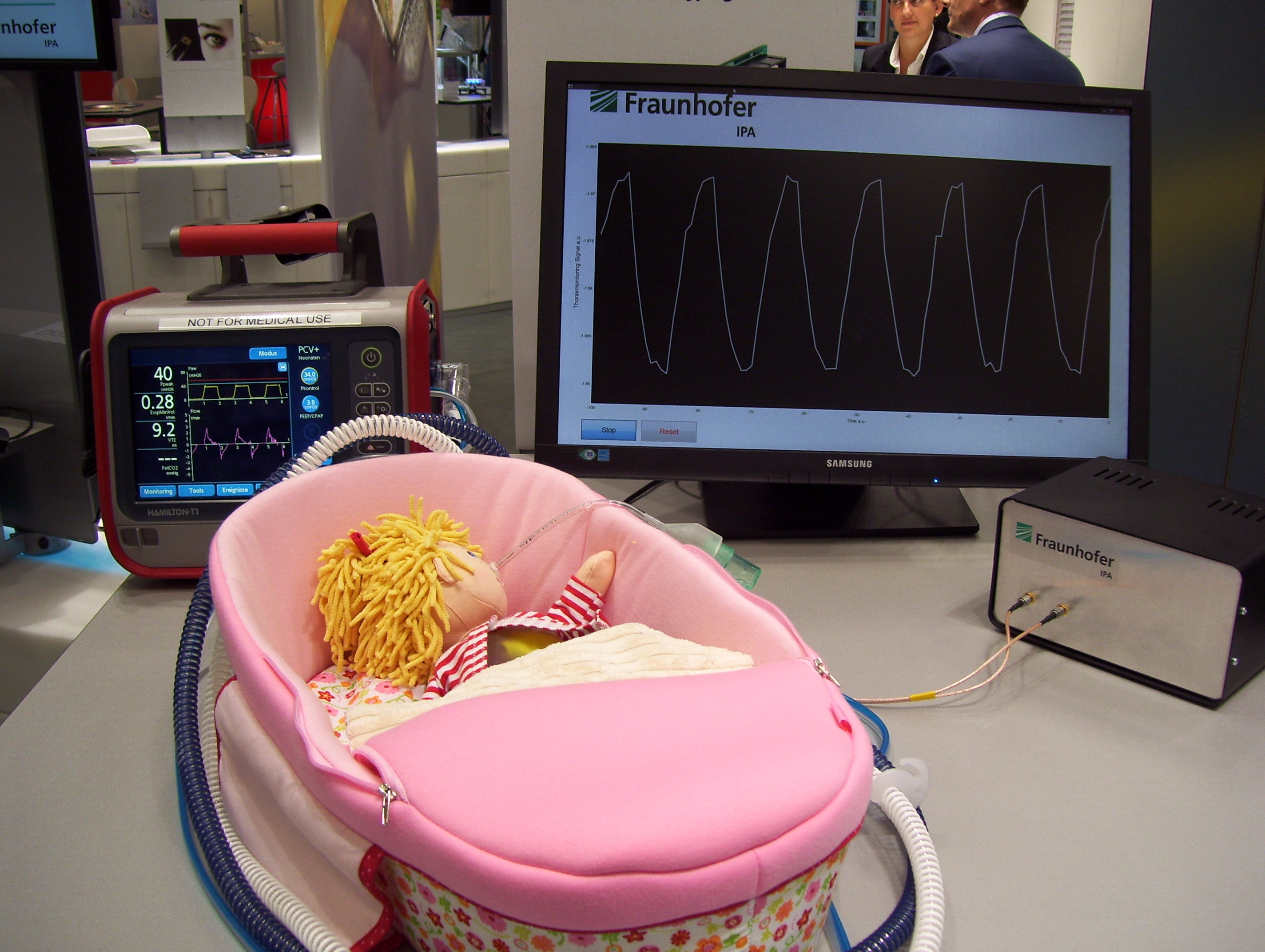 Prototyp Thorax-Monitoring