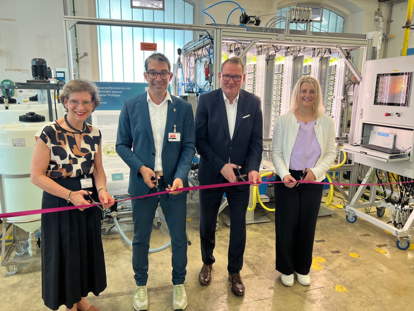 Start des Demonstratorbetriebs der SmartBioH2-Bioraffinerie