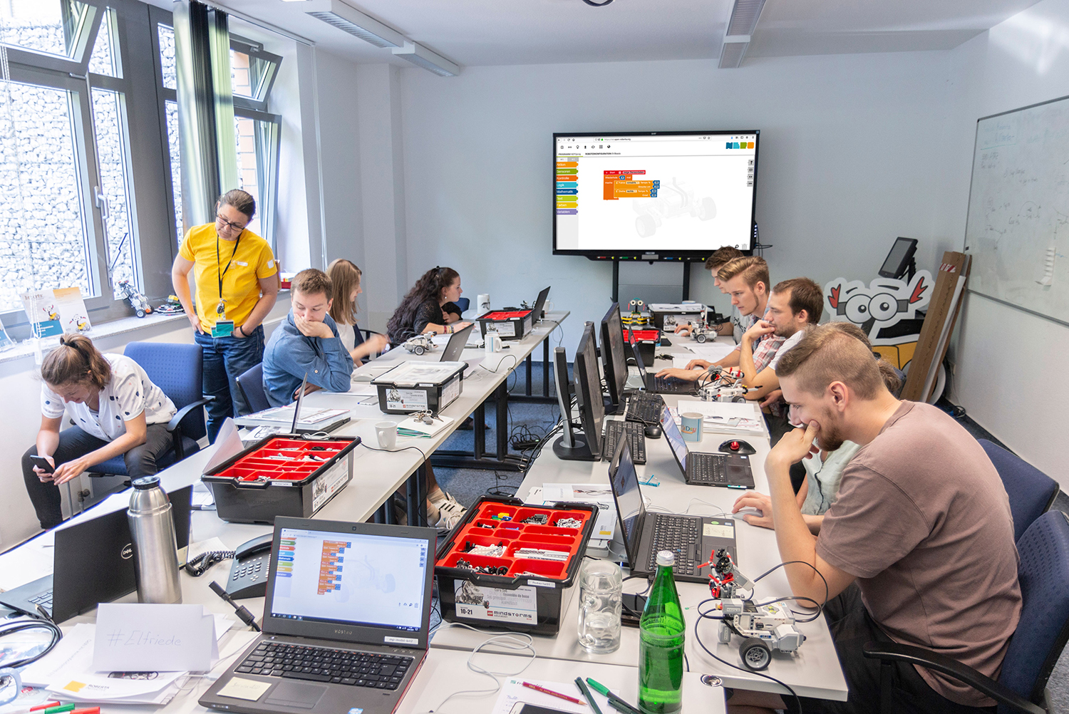 Workshop »Roberta – Lernen mit Robotern«