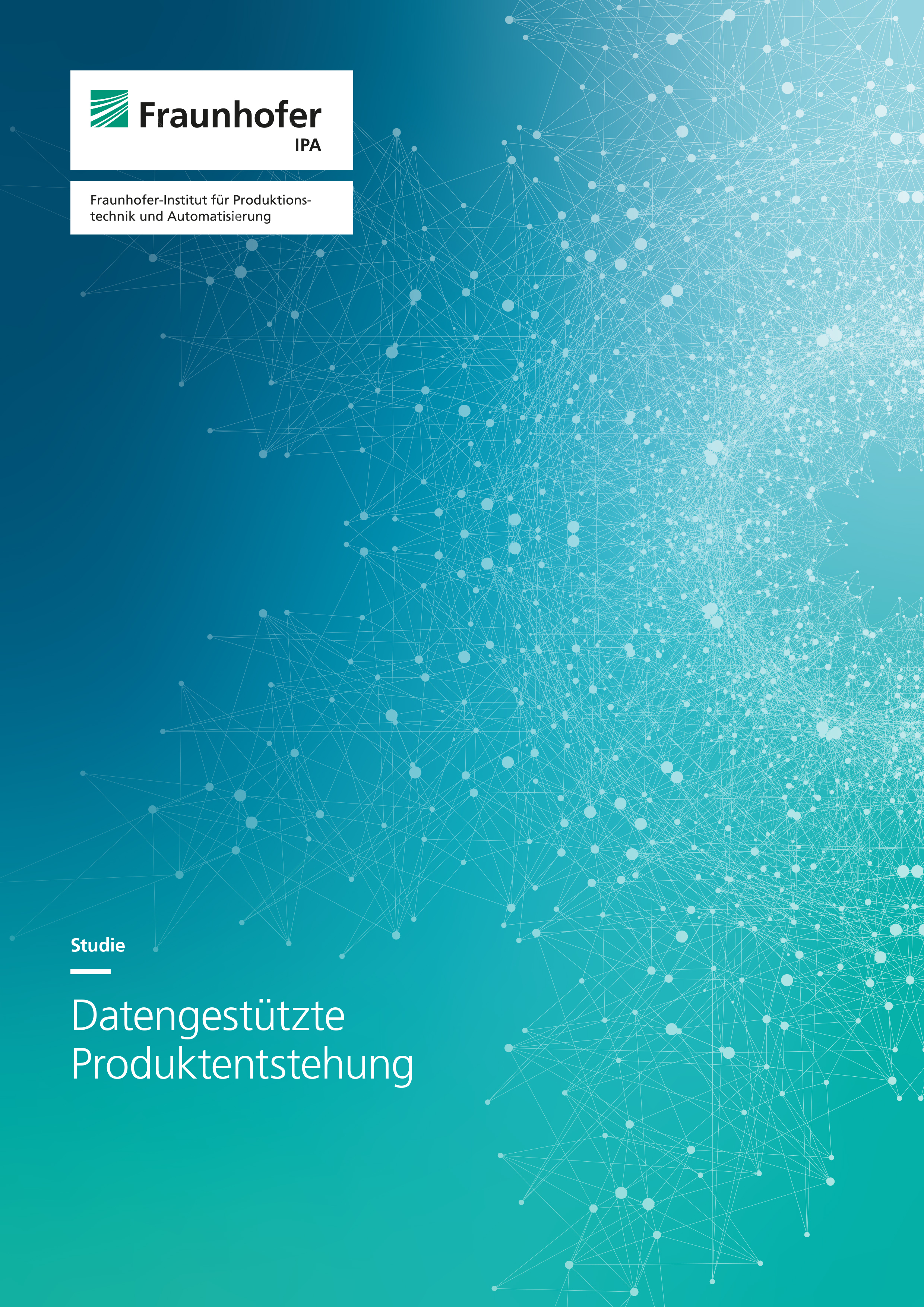 Titelseite der Studie »Datengestützte Produktentstehung«