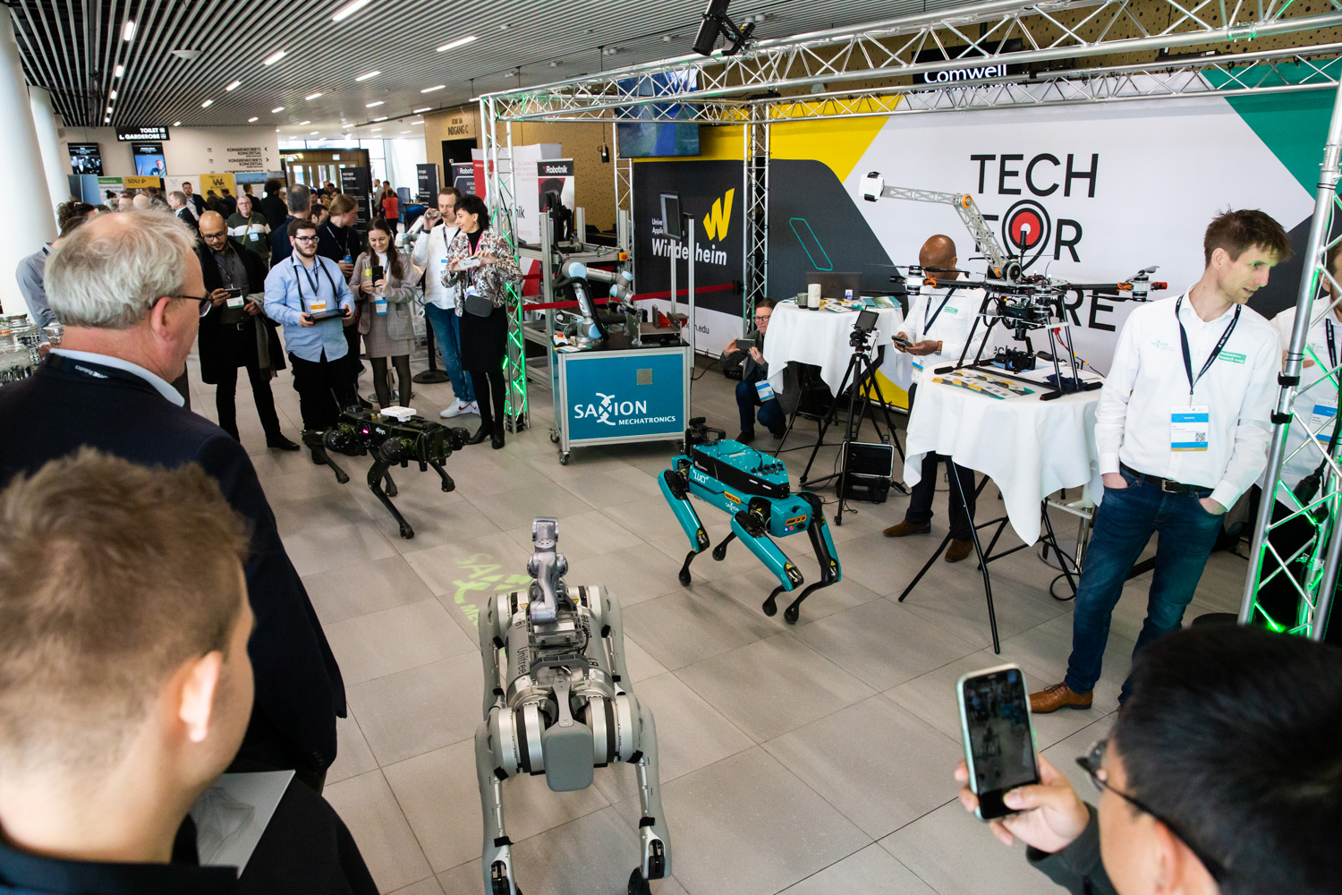 Exhibition at ERF 2023 in Odense, Danmark