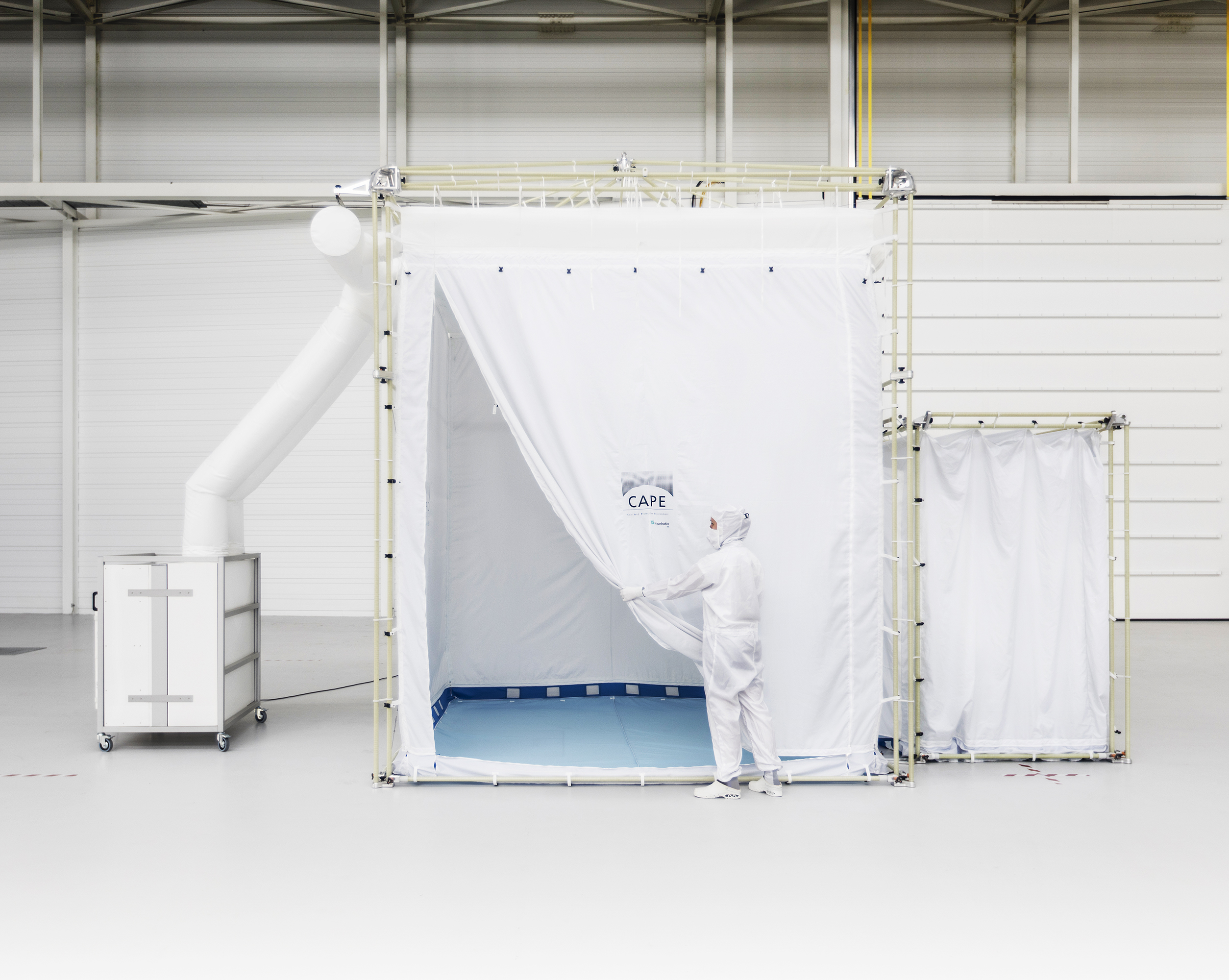 tent-like cleanroom system